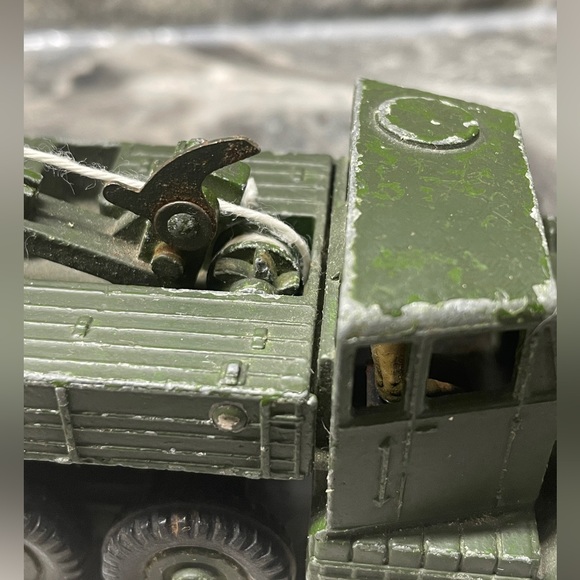 Dinky Supertoys Meccano Recovery Tractor Tow #661 Green Made In England - Picture 4 of 12